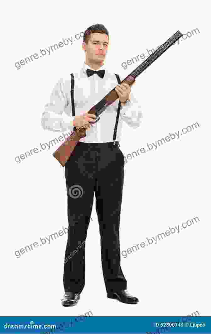 A Black And White Photograph Of A Young Man Holding A Rifle, Standing In A Field With A Bird Dog Ghost Buck: The Legacy Of One Man S Family And Its Hunting Traditions