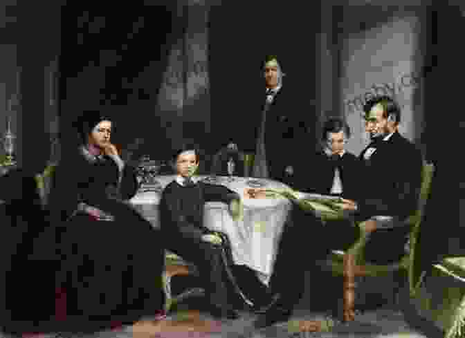 A Family Portrait Of President Abraham Lincoln, His Wife Mary Todd Lincoln, And Their Three Sons, Willie, Tad, And Robert. Lincoln And His Boys Rosemary Wells