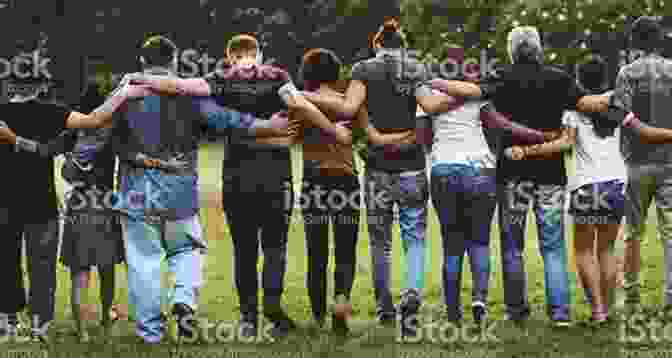 A Group Of People Huddled Together In A Desolate Landscape, Facing An Uncertain Future Battle Of The Nesters