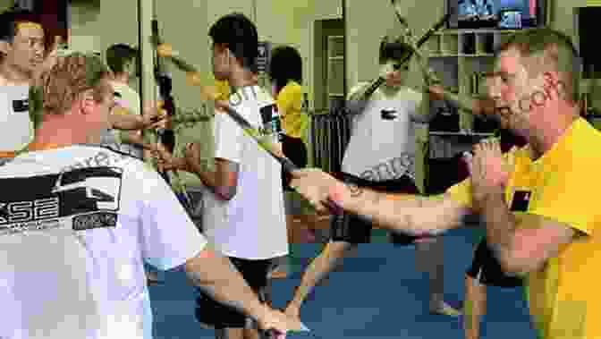 A Photo Montage Depicting Filipino Stick Fighting Being Used For Self Defense, Law Enforcement, And Military Training, Demonstrating Its Real World Relevance. Filipino Stick Fighting Techniques: The Essential Techniques Of Cabales Serrada Escrima