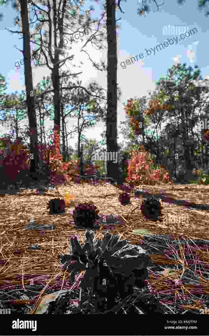 A Solitary Pine Cone Lying On A Bed Of Needles. From Cone To Pine Tree (Start To Finish Second Series)