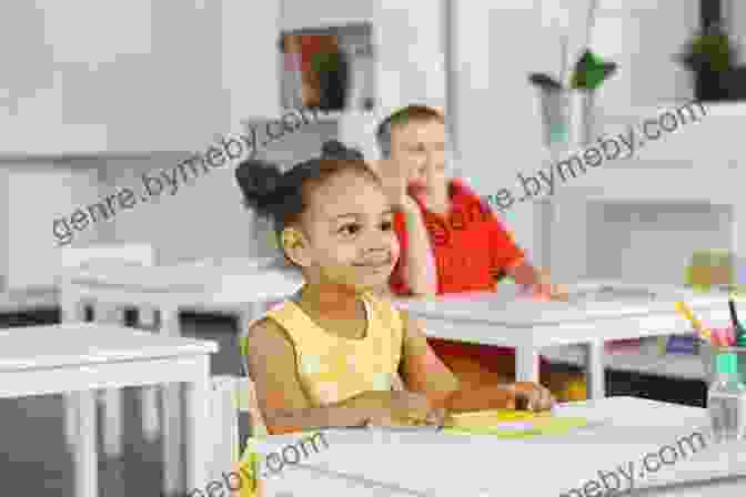 A Supportive Teacher Listens Attentively To A Black Girl In Class, Providing Guidance And Encouragement. Finding Her Voice: How Black Girls In White Spaces Can Speak Up And Live Their Truth