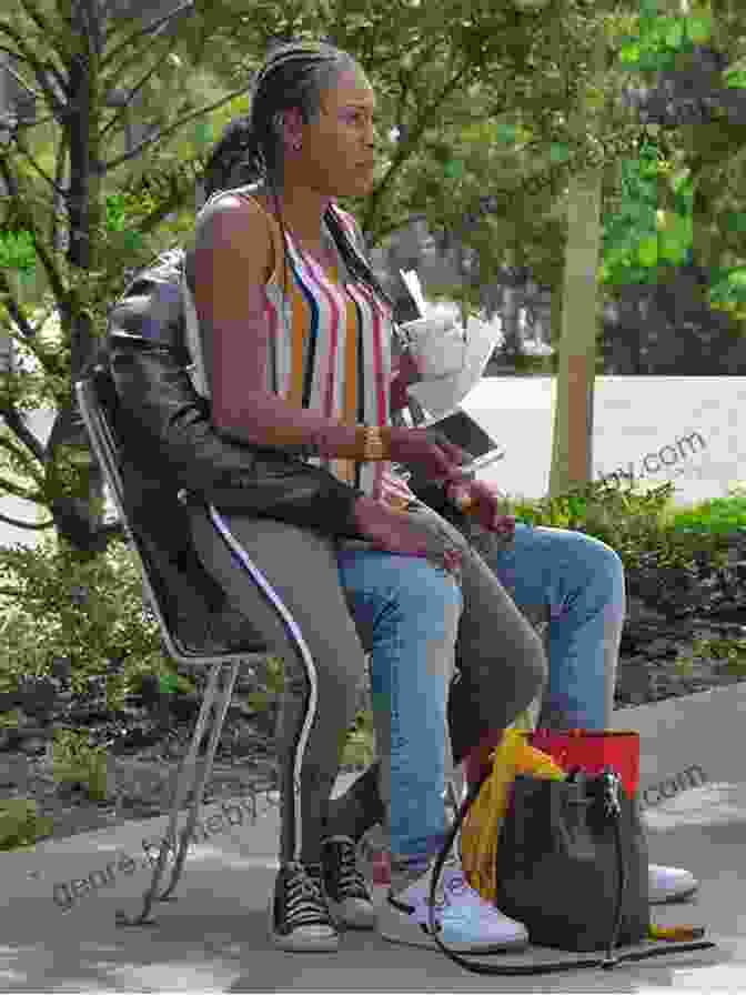 A Young Girl Sitting With A Black Cat On Her Lap, Both Looking Thoughtful. Negative Cat Sophie Blackall