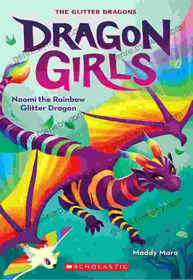 Children Reading Naomi The Rainbow Glitter Dragon (Dragon Girls #3)