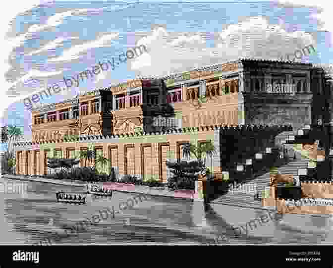 Exterior Of The Ancient Assyrian Palace, With Towering Walls And Arched Entrances Inside An Ancient Assyrian Palace: Looking At Austen Henry Layard S Reconstruction