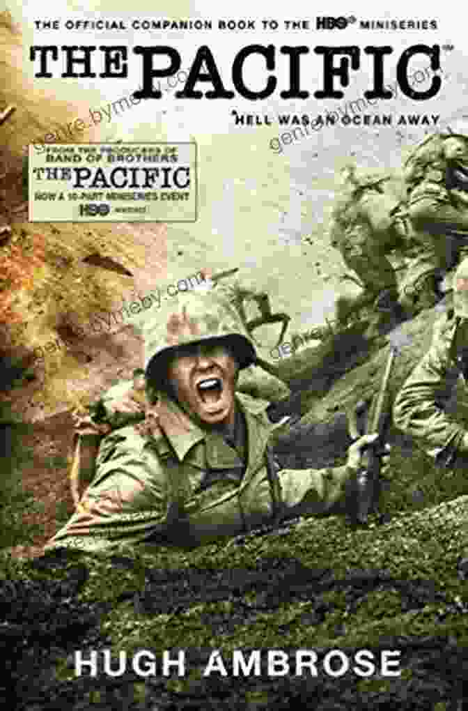 Hand To Hand In The Pacific Book Cover Featuring A Soldier In The Heat Of Battle The Dennis Olson Story: Hand To Hand In The Pacific: The Personal Story From Tarawa To Guam To Okinawa