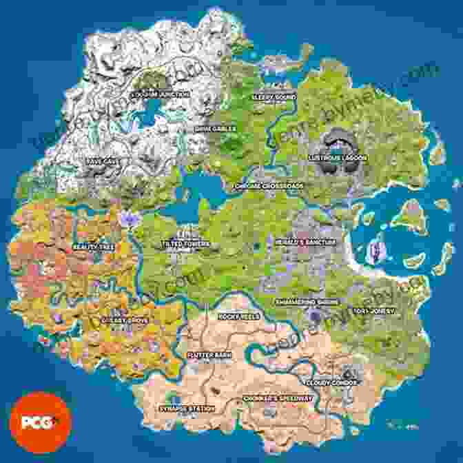 Image Of A Fortnite Map An Unofficial Encyclopedia Of Strategy For Fortniters: Battle Royale For Noobs (Encyclopedias For Fortniters 1)