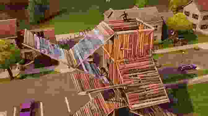 Image Of A Player Building A Structure In Fortnite An Unofficial Encyclopedia Of Strategy For Fortniters: Battle Royale For Noobs (Encyclopedias For Fortniters 1)