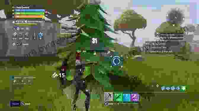 Image Of A Player Gathering Resources In Fortnite An Unofficial Encyclopedia Of Strategy For Fortniters: Battle Royale For Noobs (Encyclopedias For Fortniters 1)