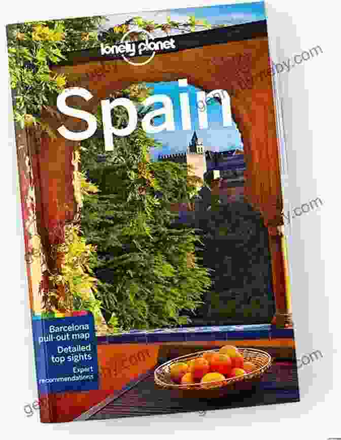 Lonely Planet Spain Travel Guide Cover Featuring A Vibrant Photo Of Barcelona's Sagrada Familia Lonely Planet Spain (Travel Guide)