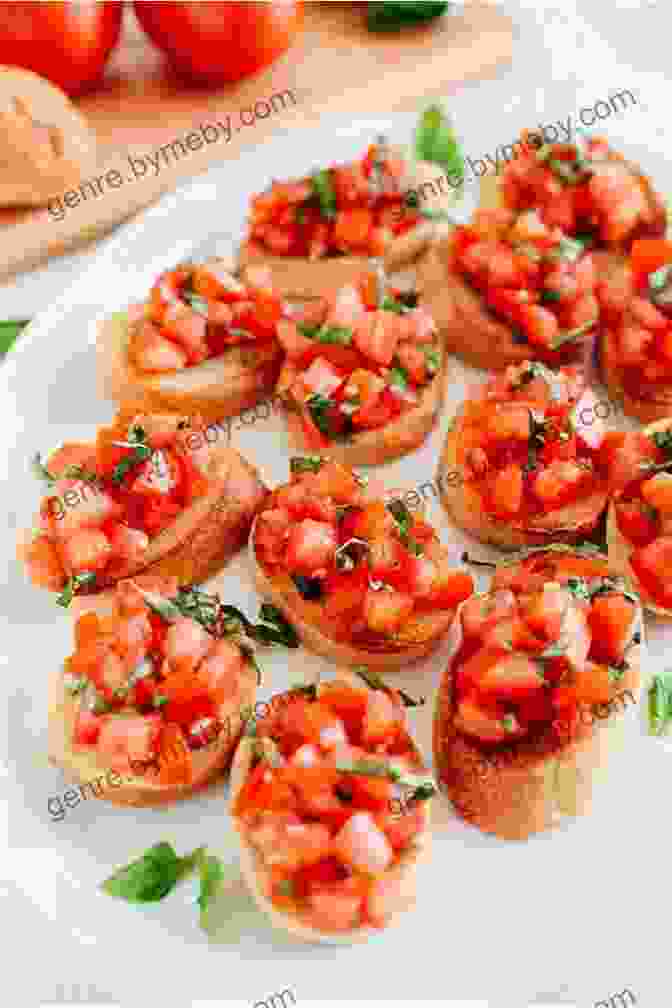 Low Carb Ketogenic Bruschetta With Fresh Tomatoes, Basil, And Garlic The Professional Keto Pizza Pasta Cookbook For Everyone: Quick Easy And Delicious Low Carb Ketogenic Italian Recipes To Enhance Weight Loss And Healthy Living