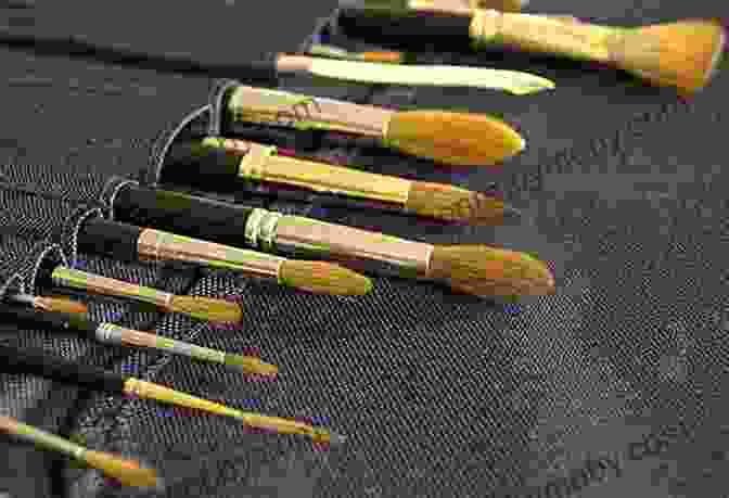 Natural Hair Brushes Showcasing Exceptional Versatility And A Range Of Brushstrokes Artist Toolbox: Painting Tools Materials: A Practical Guide To Paints Brushes Palettes And More