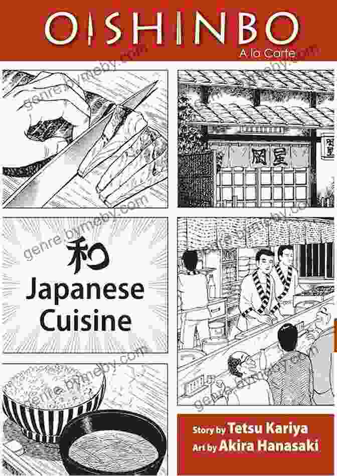 Oishinbo Japanese Cuisine Vol. La Carte Book Cover Featuring An Array Of Delectable Dishes Oishinbo: Japanese Cuisine Vol 1: A La Carte