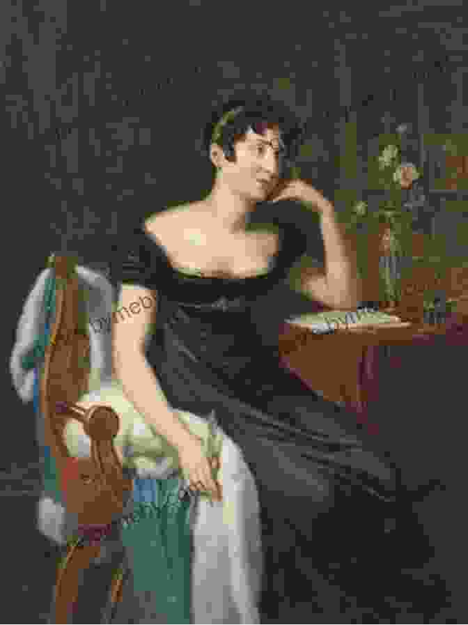 Portrait Of Lady Sydney Morgan, A 19th Century Irish Writer And Social Commentator, With Dark Hair, Piercing Eyes, And A Confident Expression The Wild Irish Girl: Lady Sydney Morgan