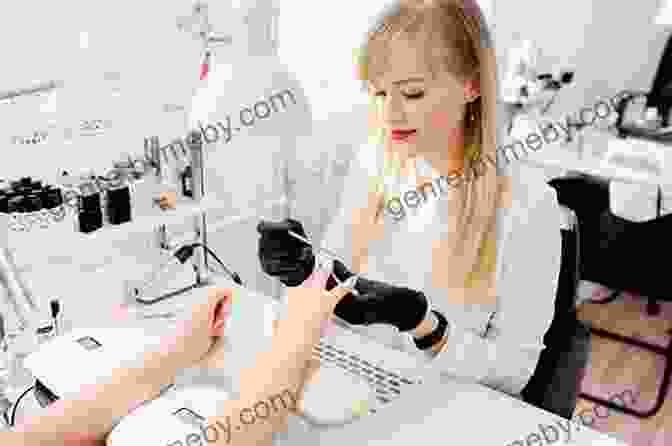 Professional Nail Technician Performing Nail Care Nail Glam 101: Beginners Nail Technology Training Manual A Of How To S