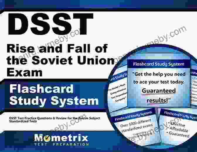 Stack Of Dsst Rise And Fall Of The Soviet Union Exam Flashcards DSST Rise And Fall Of The Soviet Union Exam Flashcard Study System: DSST Test Practice Questions Review For The Dantes Subject Standardized Tests