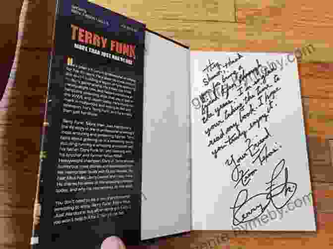 Terry Funk: More Than Just Hardcore Book Cover Terry Funk: More Than Just Hardcore