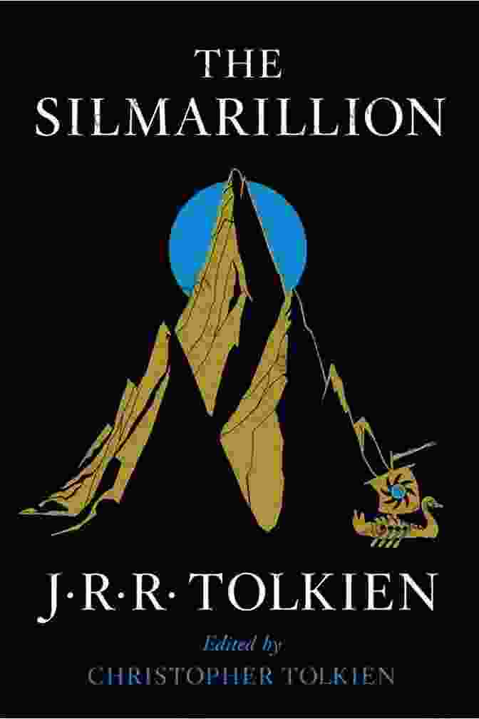 The Silmarillion Book Cover By Tolkien With A Depiction Of The Silmarils Study Guide: The Silmarillion By J R R Tolkien (SuperSummary)