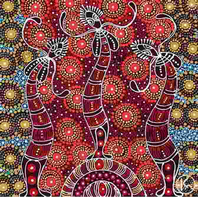 Vibrant Aboriginal Artwork Depicting Traditional Dreamtime Stories Lonely Planet Melbourne Victoria (Travel Guide)