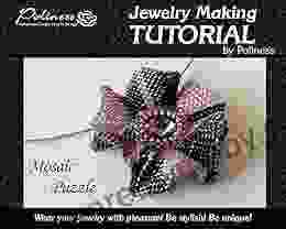 DIY Jewelry making Tutorial Mosaic Puzzle Practical Step by step Guide on How to make Handmade Beaded Flower Pendant with Peyote Stitching Technique