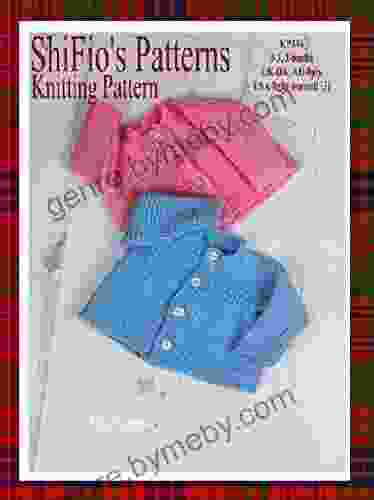 Knitting Pattern KP336 baby garter stitch cardigan 0 3mths 3 6mths UK Terminology